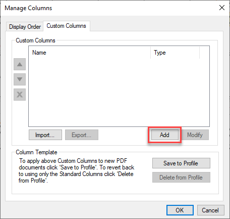 Add Custom Column