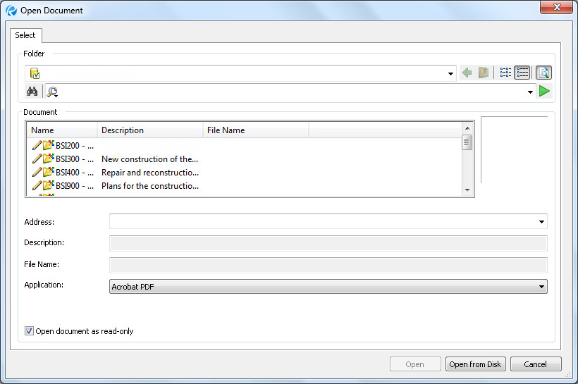 Open a file from ProjectWise | Bluebeam Technical Support
