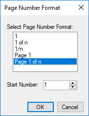 Headers and Footers