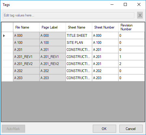 Work with Tags | Bluebeam Technical Support
