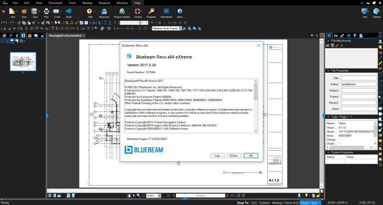 instal the last version for ios Bluebeam Revu eXtreme 21.0.30