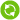 Sync Files Solid Green Icon