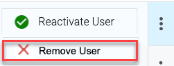 Remove User